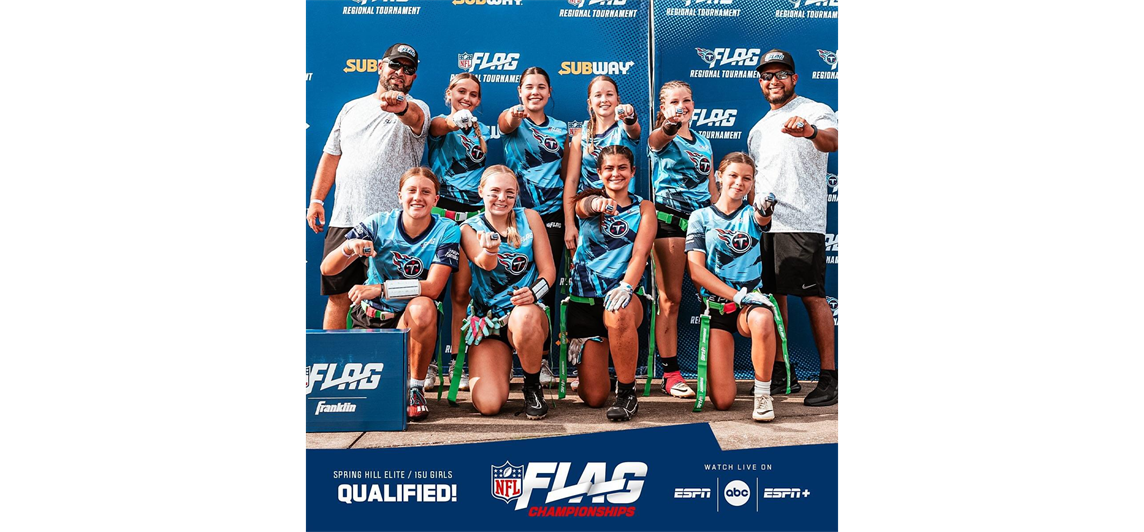 All Girls age divisions 